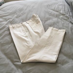 Khaki Ankle Pants